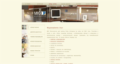 Desktop Screenshot of migbiuro.pl